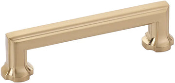 Empire Pull, Signature Satin Brass, 4'' cc 877-SSB