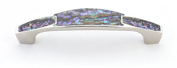 Imperial Shell Pull, Polished Nickel, 4'' cc 992-4-IM/PN