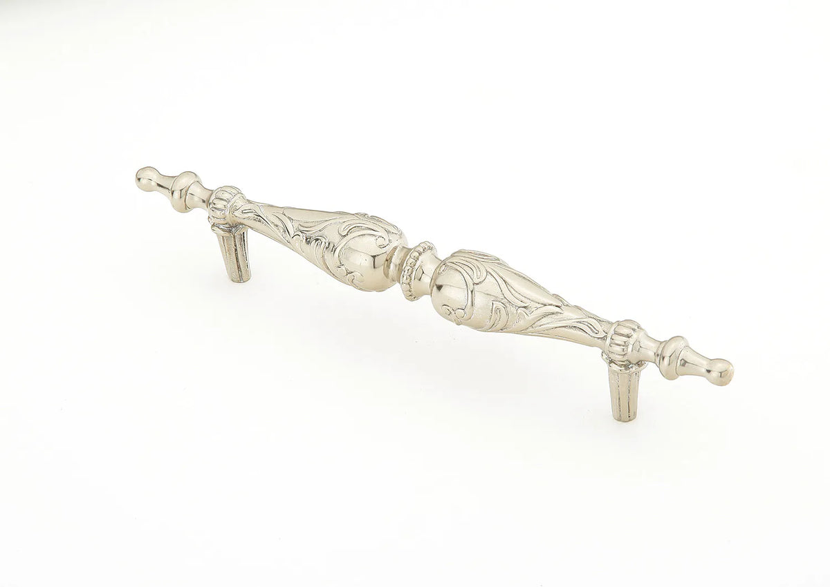 Cantata Pull, White Brass, 5'' cc 995-WB