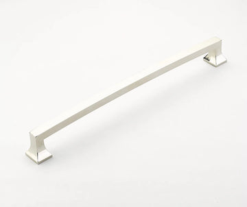 Menlo Park Back to Back, Appliance Pull, Arched, Polished Nickel, 15'' cc BTB539-PN