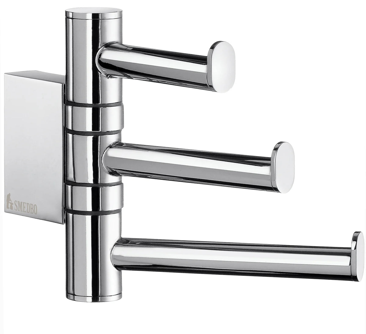 AIR Swing Arm Triple Hook in Polished Chrome AK327