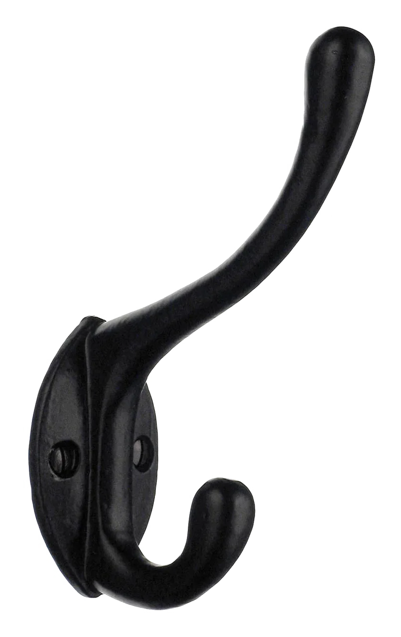 Beslagsboden Hook 6.5'' In Black Wrought Iron B067