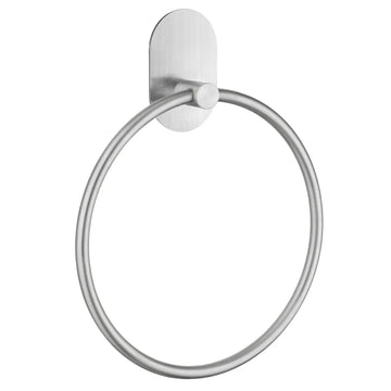 BESLAGSBODEN Towel ring, self-adhesive, brushed stainless steel B1028