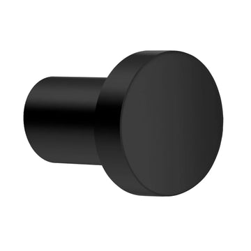 BESLAGSBODEN Single Hook, Black, Height 25 mm BB074