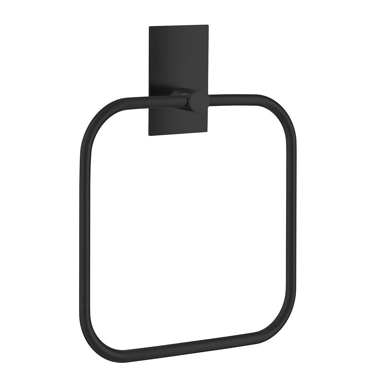 Towel Ring Self Adhesive Black BB1038