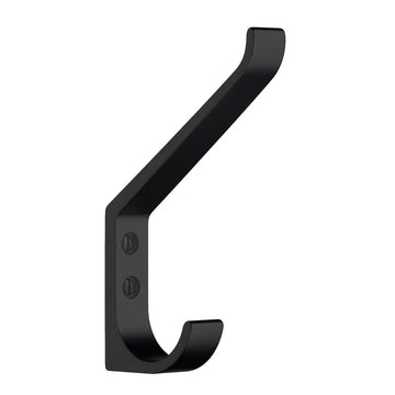 BESLAGSBODEN Coat and Hat Hook, Black, Height 135 mm BB1046