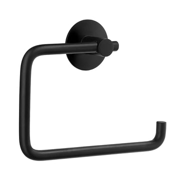 BESLAGSBODEN Toilet roll holder, Self-adhesive, Black BB1130