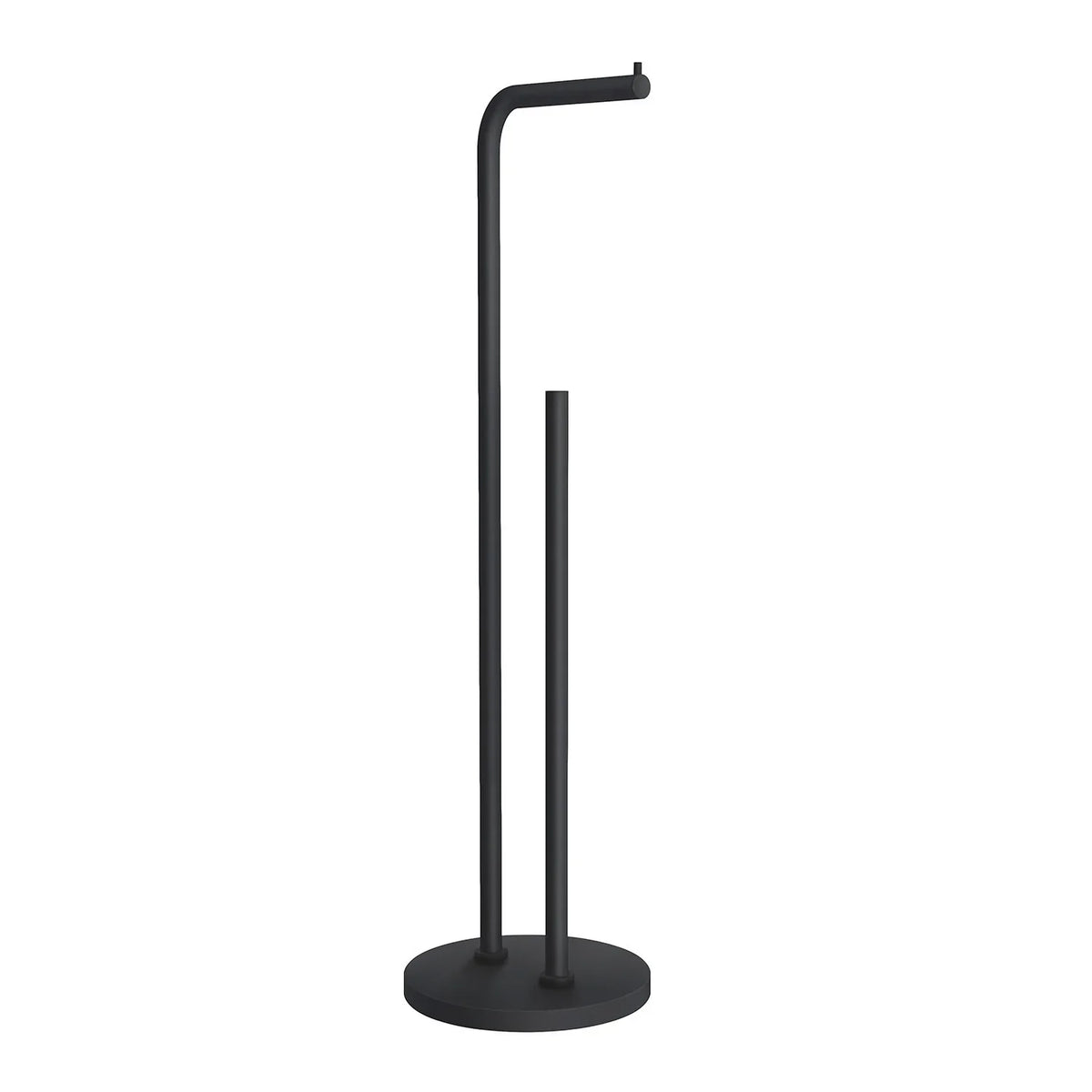 Toilet/Spare Toilet Roll Holder Freestanding Black BB1230