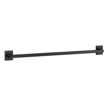 CUBE Towel Rail. Black. Self adhesive. BB4464