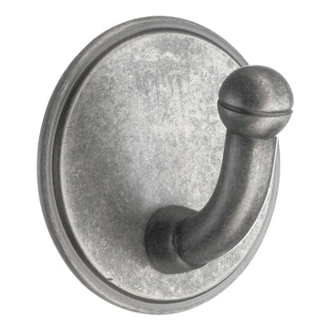BESLAGSBODEN Design Single Hook in Pewter Self-adhesive BG1120