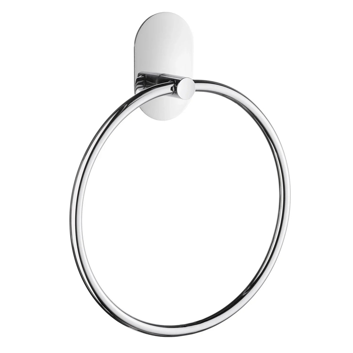 BESLAGSBODEN Towel ring, self adhesive, chrome stainless steel BK1028