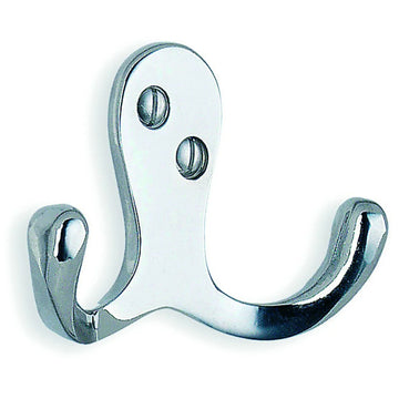 Beslagsboden Double Towel Hook, Height 44 mm BK246