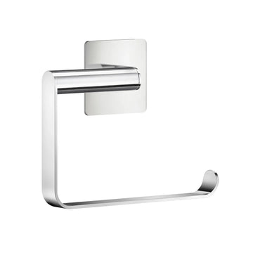 CUBE Toilet Roll Holder. Polished. Self adhesive. BK441