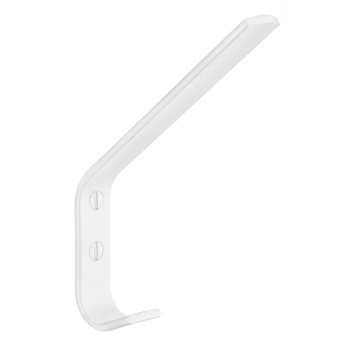 BESLAGSBODEN Hat Hook, White Aluminium, Height 140 mm BX1044
