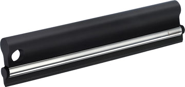 SIDELINE Shower Squeegee with easy-grip handle in Polished Chrome/Black ABS DK2130