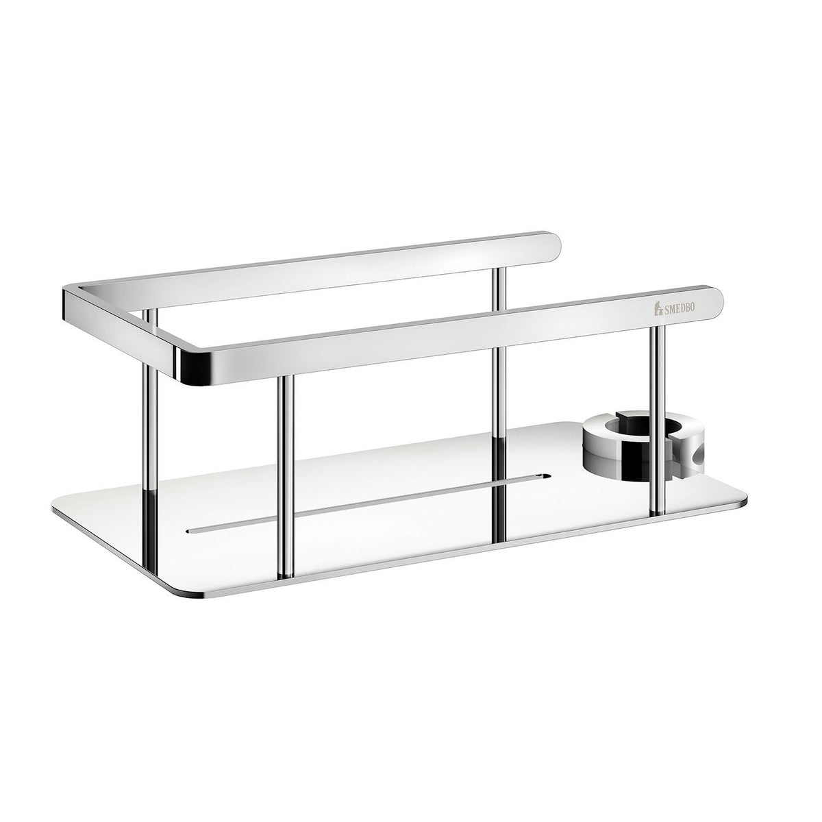 Sideline Shower riser basket polished chrome DK3008
