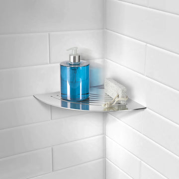 Corner Shelf For Tiling Polished Stainless Steel DK3064