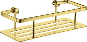 SIDELINE Design Shower Basket, Polished Brass DV3001