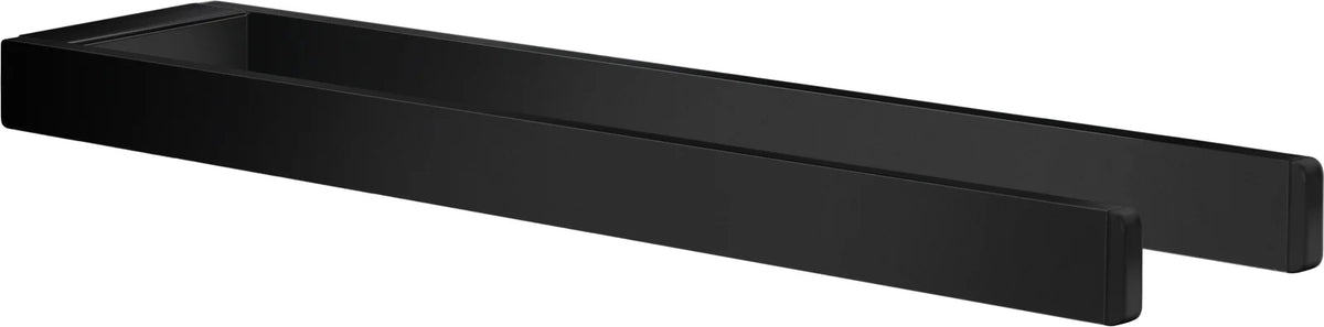 OUTLINE Double Towel Rail, Black, Length 380 mm FB212