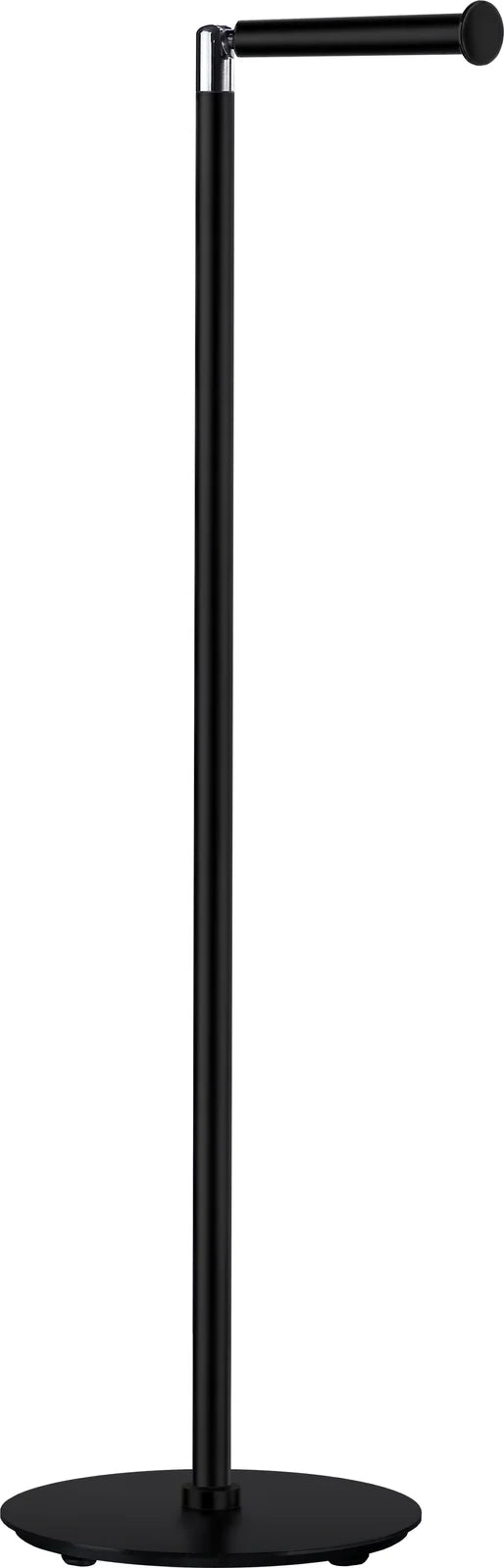 OUTLINE Toilet Roll Holder/Spare Toilet Roll Holder, Black FB635
