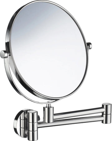 OUTLINE Swing arm Shaving/Make-up Mirror in Polished Chrome FK438