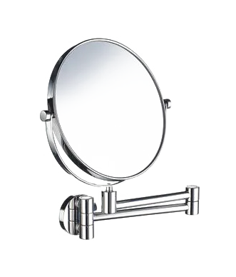 Wall Mounted 7x's/normal Make-up Mirror In Polished Chrome FK445