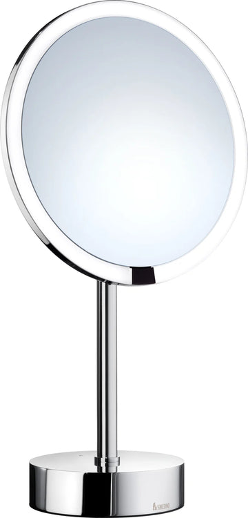 OUTLINE Shaving/Make-up Mirror, Polished chrome, magnifies 7 times FK488EP