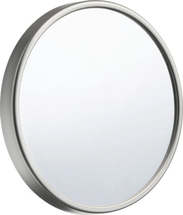 OUTLINE Make-up Mirror with Suction Cups, 12x Magnification, Silver FS622