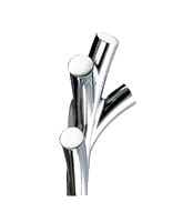 Life Quadruple Hook In Polished Chrome GK103