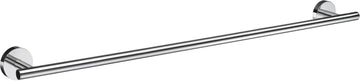 HOME Single Towel Rail in Polished Chrome. Length 648 mm HK3464