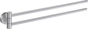 HOME Swing Arm Towel Rail in Brushed Chrome HS326
