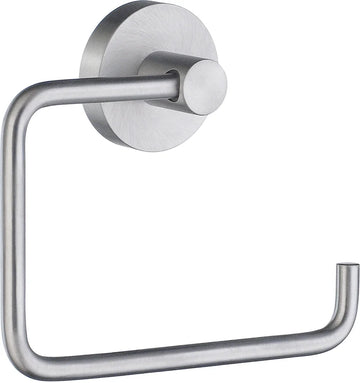 HOME Toilet Roll Holder in Brushed Chrome HS341