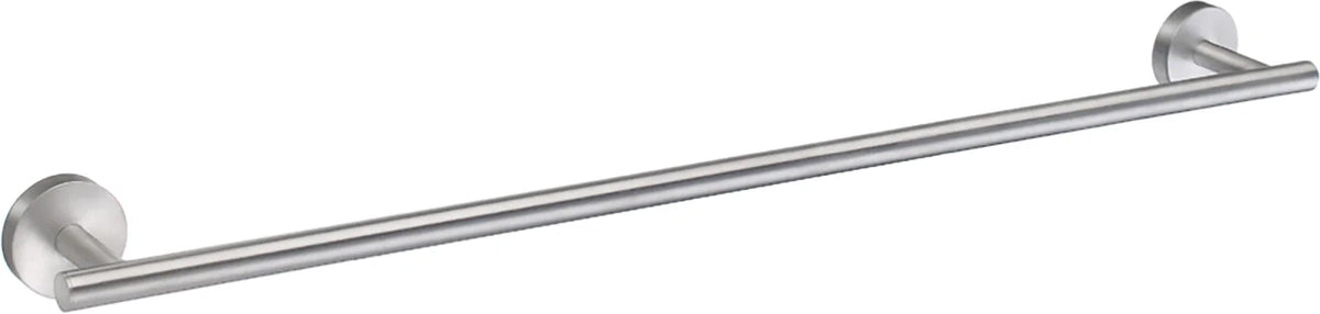 HOME Single Towel Rail in Brushed Chrome HS3464