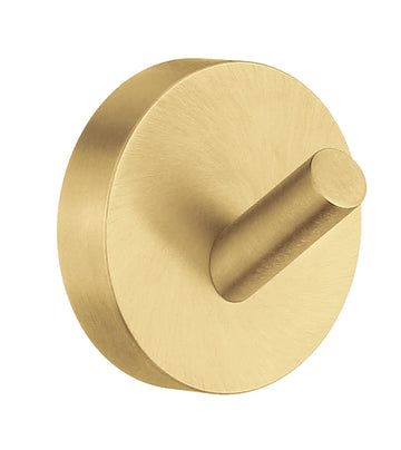 Home Towel Hook Brushed Brass HV355