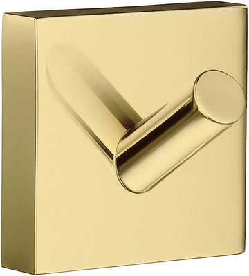 HOUSE Towel Hook in Polished Brass, 45 x 45 mm RV355