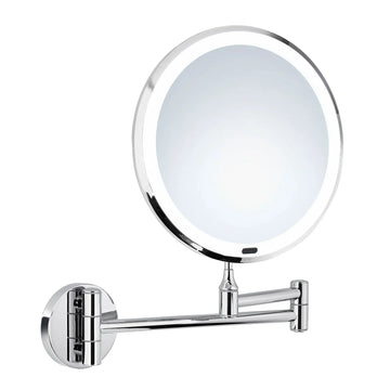 Make Up Mirror X7 Polished Chrome Wallmount Z626