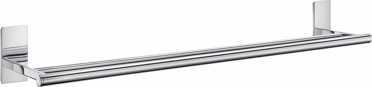 POOL Double Towel Rail in Polished Chrome ZK3364