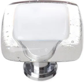 Reflective White Knob with Base K-701
