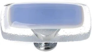 Reflective Sky Blue Long Knob with Base LK-704