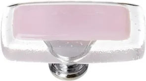 Reflective Pink Long Knob with Base LK-717