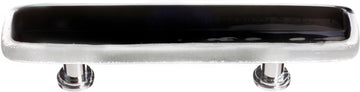 Reflective Black Pull with Polished Chrome Base P-700-PC