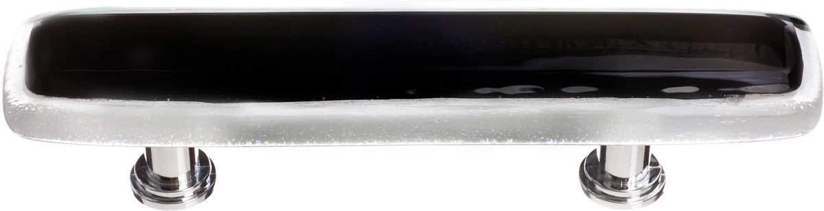 Reflective Black Pull with Polished Chrome Base P-700-PC