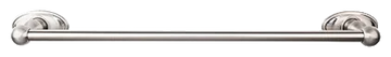 Edwardian Bath 30'' Single Towel Bar - Oval Backplate ED10BSNC Brushed Satin Nickel