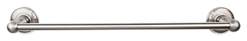 Edwardian Bath 30'' Single Towel Bar - Plain Backplate ED10BSND Brushed Satin Nickel