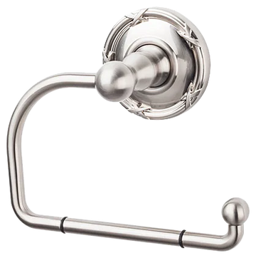 Edwardian Bath Tissue Hook - Ribbon Backplate ED4BSNE Brushed Satin Nickel