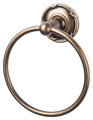 Edwardian Bath Ring - Ribbon Backplate ED5GBZE German Bronze