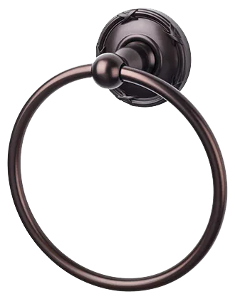 Edwardian Bath Ring - Ribbon Backplate ED5ORBE Oil Rubbed Bronze