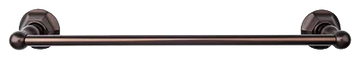 Edwardian Bath 24'' Single Towel Bar - Hex Backplate ED8ORBB Oil Rubbed Bronze