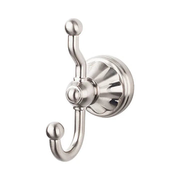Hudson Bath Double Hook HUD2BSN Brushed Satin Nickel