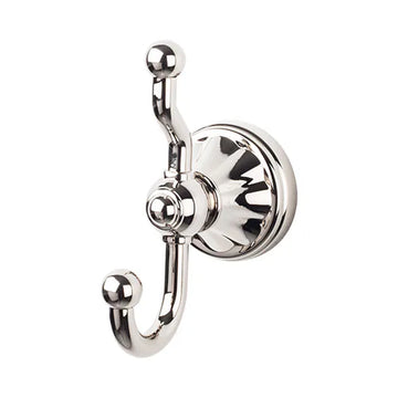 Hudson Bath Double Hook HUD2PN Polished Nickel